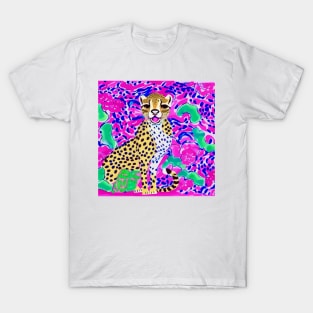 Garden leopard T-Shirt